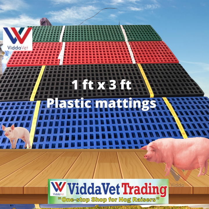1 pc Plastic Matting 1ft x 3ft pet plastic matting plastic matting plastic 1x3 pig matting Dog