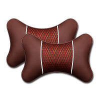 Leather Pillow Leatherwear Comfortable Car Neck Pillow Car