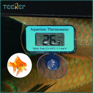 Teeker Bể Cá Kỹ Thuật Số LCD Chống Thấm Nước Có Cốc Hút Nhiệt Độ Nước Bể Cá Cho Cá Giống Betta Đồng Hồ Đo Nhiệt Độ Nước 0 C 50 C thumbnail