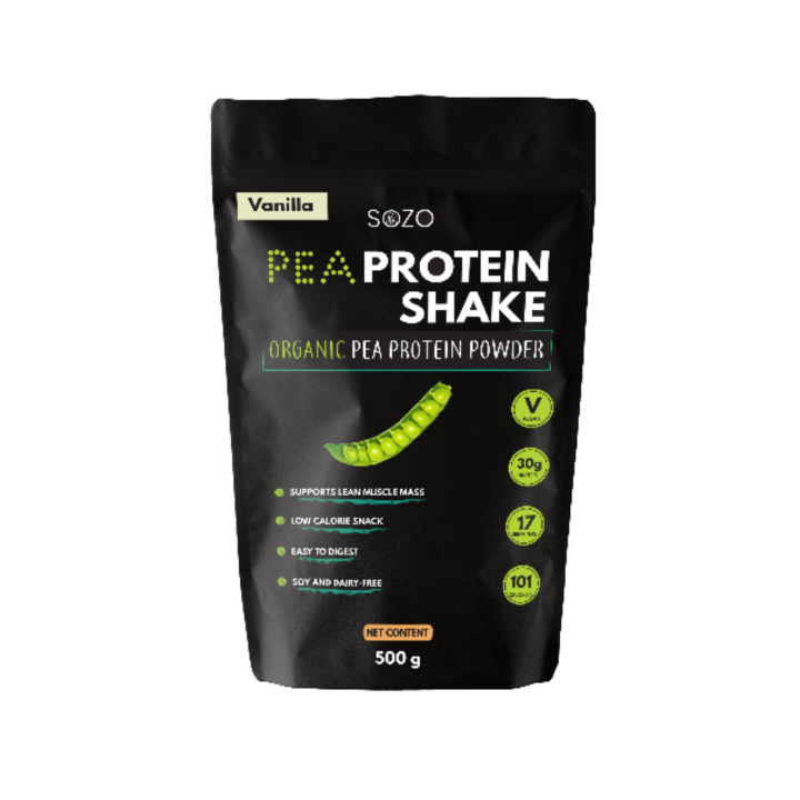 Sozo Pea Protein Shake All Natural Plant Based Low Calorie Organic Keto And Vegan Friendly 0545