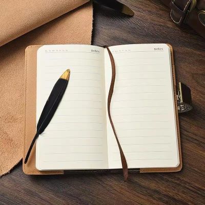 A5 A6 Code book With lock Retro Notebook Diary book European style Thickened hand Account book Office Notepad agenda planner