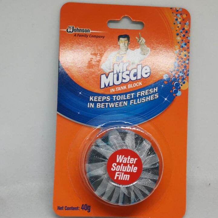 Mr. Muscle InTank Block keep toilet fresh in between flushes 40g