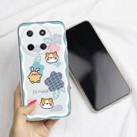 KOSLAM เคสโทรศัพท์เด็กน่ารักชานมเด็กผู้หญิง Realme 11 4G 5G 11 Pro 11 Pro + C51 C53 C55 OPPO A38 4G A58 4G A78 4G A98 5G เคสทีพียูนิ่มดีไซน์ใหม่ในสต็อก