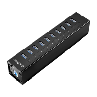 ORICO พอร์ตฮับ USB Splitter USB 3.0 HUB 10 ช่อง ด้วยอะแดปเตอร์ (A3H10)