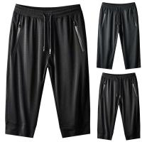 CODddngkw3 Seluar Pendek Budak Lelaki Ice Silk Shorts Men Casual Beach Sport Short Pants Elastic Waist Breathable Cropped