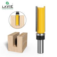 LAVIE 1PC 12MM 1/2 Flush Trim 2－เครื่องตัดทังสเตนโคบอลต์มีดตัดแต่งโลหะผสมแม่แบบเราเตอร์บิตเครื่องมืองานไม้ 03007