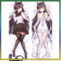 Azur Lane Dakimakura Atago อะนิเมะสาวกอดปลอกหมอนร่างกาย 50 * 150 ซม