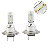 2pcs H7 DC12-24V Car LED Headlights Bulbs Conversion Kit High/Low Beam 55W 8000LM 6000K Super Bright Ball Fan Auto LED Headlight