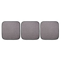 (3-Pack) Microfiber Ground Ball Towel - 8 Inches x 8 Inches Premium Quality Ground Ball Shammy Pad with Easy-Grip Dots