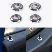 BAWA Chrome ABS ภายในรถประตูล็อค Pin Knob ตกแต่งฝาครอบสติกเกอร์สำหรับ Ford F150 2015-2020รถจัดแต่งทรงผม