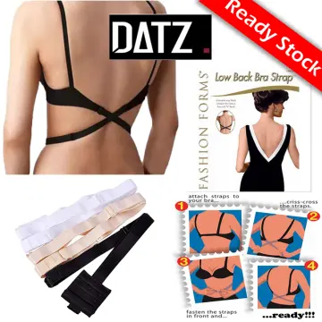 Women Low Back Backless Bra Strap Adapter Converter Fully Adjustable Bra  Extenders Hook Fashion