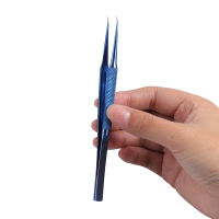 20211PC Titanium Alloy Tweezers Cell Phone Professional Maintenance Tool 0.15mm Edge Precision Fingerprint Tweezers