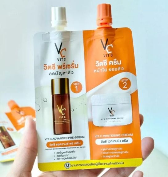 vc-vit-c-bio-face-serum-cream-2-in-1-วิตซีซองคู่-วิตซี-น้องฉัตร-ซองคู่-8-g