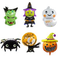 Halloween Decorations balloon Halloween Pumpkin Ghost Spider Foil Balloons Inflatable Toys Bat Globos Halloween Party Supplies