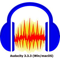 Audacity 3.3.3 (Win/macOS) ตัดต่อเสียง บันทึกเสียง