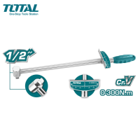 TOTAL ประแจปอนด์ แบบเกจ ขนาด 1/2 นิ้ว 300 N.M รุ่น THPTW300N2 ( Torque Wrench )