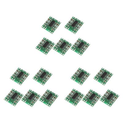 15 Pcs Digital Power Amplifier Board,2X3W Type D PAM8403 Audio Module DC 5V Digital Audio Amplifier Board Module