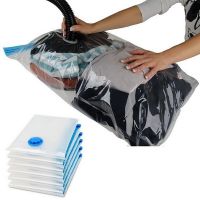 【CW】Convenient Vacuum Bag Storage Home Organizer Transparent Clothes Organizer Seal Compressed Travel Saving Space Bags Package