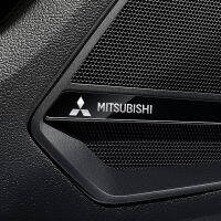 สติกเกอร์ตกแต่งโลหะสำหรับรถยนต์ Mitsubishi,สติกเกอร์แบบสุ่มตกแต่งประตูหน้าต่างควบคุมด้วยกลาง