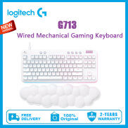 Logitech Bàn Phím Cơ Chơi Game Có Dây G713 Với Đèn Chiếu Sáng RGB LIGHTSYNC