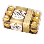 Socola Ferrero Rocher Fine Hazelnut Chocolate của Italia hộp 30 viên trọng