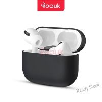 【hot sale】 ✵◈ C02 Roouk Liquid Silicone Airpods Case Shockproof Airpods 3 2 Case Skin-friendly Airpods Pro Case Soft Earphone Case Black