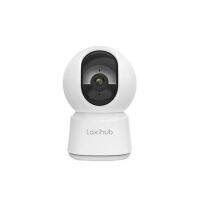 Laxihub - White Laxihub 360° Indoor Security Camera P2 1080P