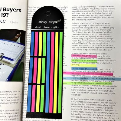 Index Tabs Flags Sticky Note