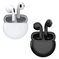 2022 TWS Air Wireless Bluetooth Headset with Mic Fone Bluetooth Earphones Noice Reduction Wireless Headphones Air Pro 6 Earbuds Over The Ear Headphone