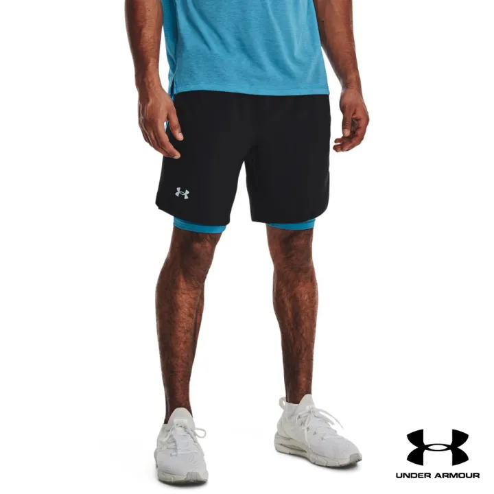 Under Armour UA Men's Launch Run 2in1 Shorts Lazada