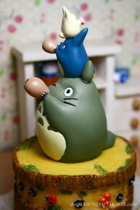 my-neighbor-totoro-music-box-โมเดล-โทโทโร่-ฟิกเกอร์-กล่องดนตรี-ของเล่น-ของสะสม