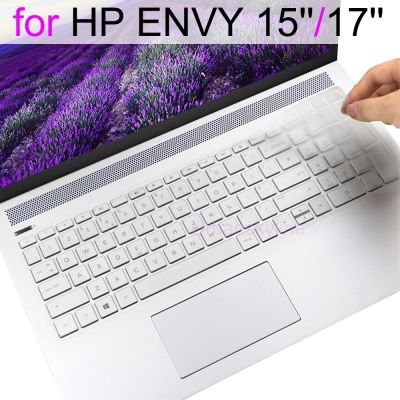 Keyboard Cover for HP ENVY 17 15 inch 15-ep 15t-ep 15-ae 15-as 17-ce 17-cg 17-ch 17t-cg 17t-ch Protector Skin Case Silicone 2019