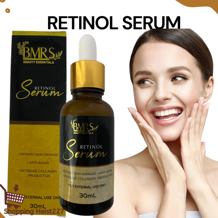 VERY EFFECTIVE!! BMRS RETINOL SERUM for skin damaged & aging , repairs