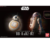 1/12 BB-8 &amp; R2-D2 (Plastic model) 4573102641083