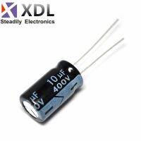 10PCS Higt quality 400V10UF 10x17mm 10UF 400V 10x17 Electrolytic capacitor