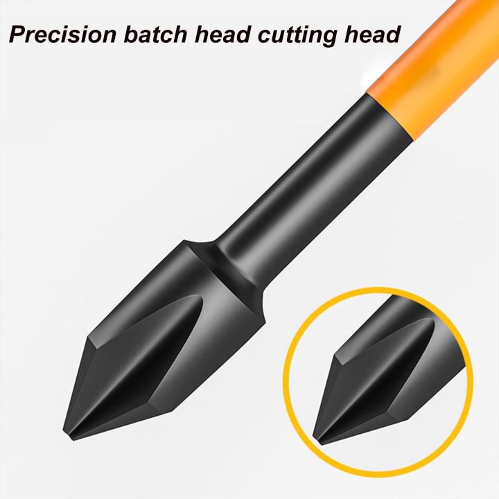 black-screw-electric-screwdriver-set-65-70-90-150mm-impact-strong-magnetic-batch-head-cross-high-hardness-hand-drill-bit-screw-nut-drivers