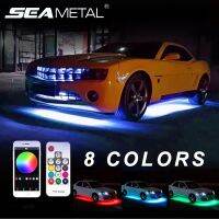 [TYEE Automotive Products] แอป/ ไฟ Mobil Remote Control สีใต้ไฟ LED RGB 8สีกันน้ำอเนกประสงค์