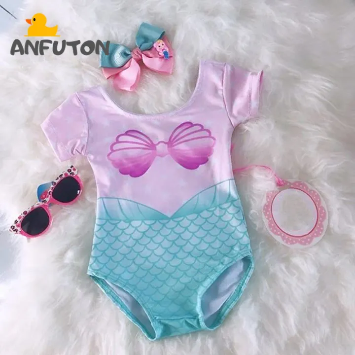 mermaid bathing suit baby