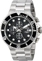 Invicta Mens 18906 Pro Diver Analog Display Japanese Quartz Silver Watch