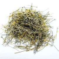 15/20/25/30/35/40/45/50/60mm 100-200pcs Pins Findings Diy Jewelry Making Accessories Supplies
