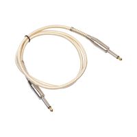 6.35Mm Audio Cable Braided Mono Male Jacks To Male Aux Cable For Guitar Mixer Amplifier For Bass