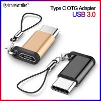 OTG Type C ถึง Micro แปลงสาย Usb ชนิด C ไปยัง USB 3.0อะแดปเตอร์ OTG สำหรับ Macbookpro Samsung สายเคเบิลชาร์จโทรศัพท์ R