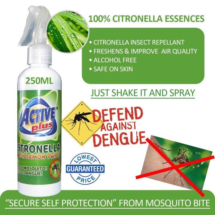AntiMosquito Spray 250ml (Insect / Mosquito Repellant) Lazada PH