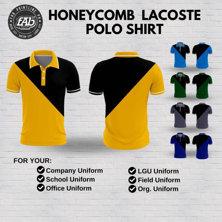 Customized Lacoste Polo Shirt Lazada PH
