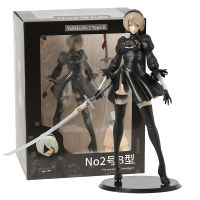 NieR: Automata Yorha No. 2 Type B 2B Anime Girl Figure Collectible Model Toy Desktop Doll