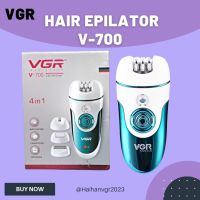 VGR  เครื่องกำจัดขนไฟฟ้า โกนหนวดไฟฟ้า รุ่น V-700 ไม่กันน้ำ เครื่องกำจัดถอนขนและโกนขนได้แบบ 2 in 1 ตัวเครื่องน้ำหนักเบา (มีสินค้าพร้อมส่ง)