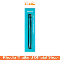 Rhodia : scRipt Ballpoint Pen - Turquoise- ปากกา Rhodia ขนาดเส้น 0.7 mm. หมึกสีดำ นำเข้าจากฝรั่งเศส โดย Rhodia Thailand