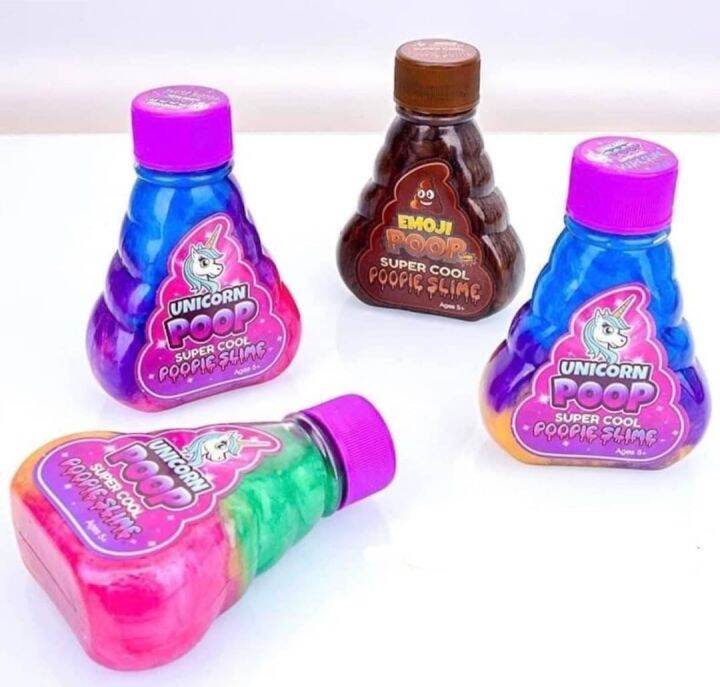 ของเล่นเด็ก-poopie-slime-สไลม์ยูนิคอร์นสีสันสดใส-พร้อมส่ง