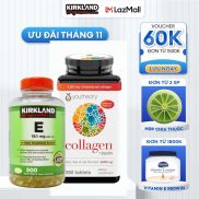 Combo hỗ trợ làm sáng da, đẹp da và phục hồi chức năng da Kirkland