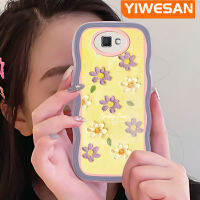 เคส J7ปลอกสำหรับ Samsung Dienya กล่องฝาครอบป้องกันกันกระแทกแบบใสนิ่มสีตกเคสมือถือสีม่วง J7 Prime 2